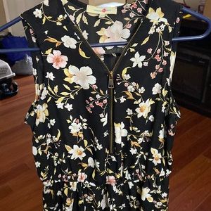 Floral tank top